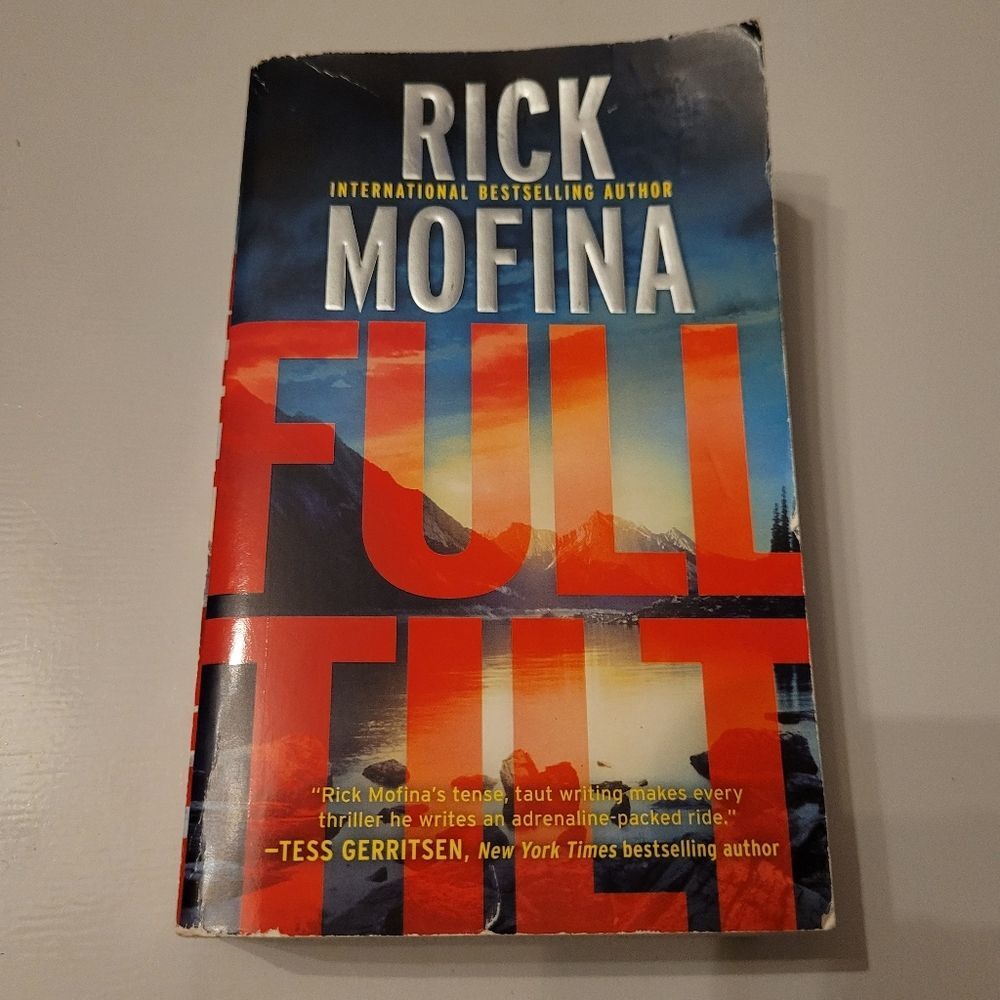 Rick Mofina 'Full Tilt' Paperback Book